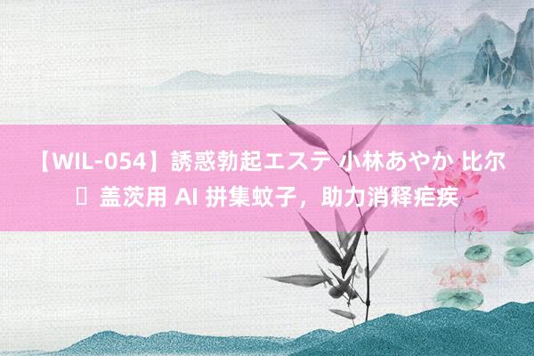 【WIL-054】誘惑勃起エステ 小林あやか 比尔・盖茨用 AI 拼集蚊子，助力消释疟疾